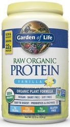 Garden of Life Raw Organic Protein  Vanilla 624 grams powder