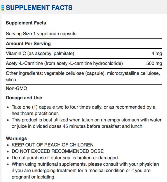 Supplement Facts