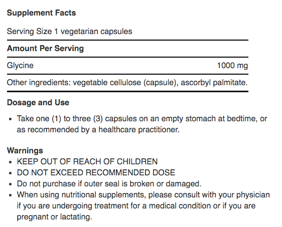 Supplement Facts