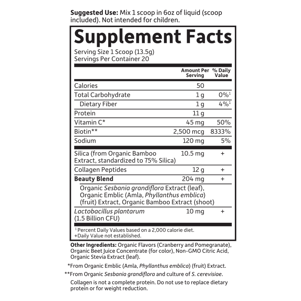 Supplement Facts