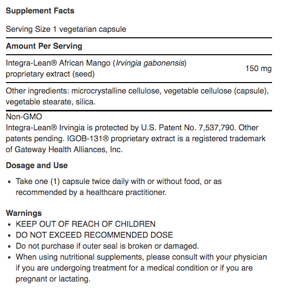 Supplement Facts