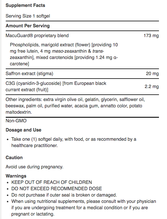 Supplement Facts