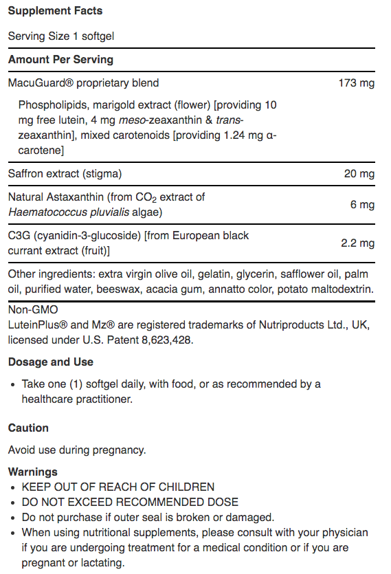 Supplement Facts