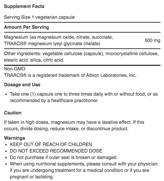 Supplement Facts