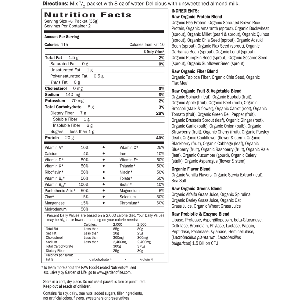 Supplement Facts