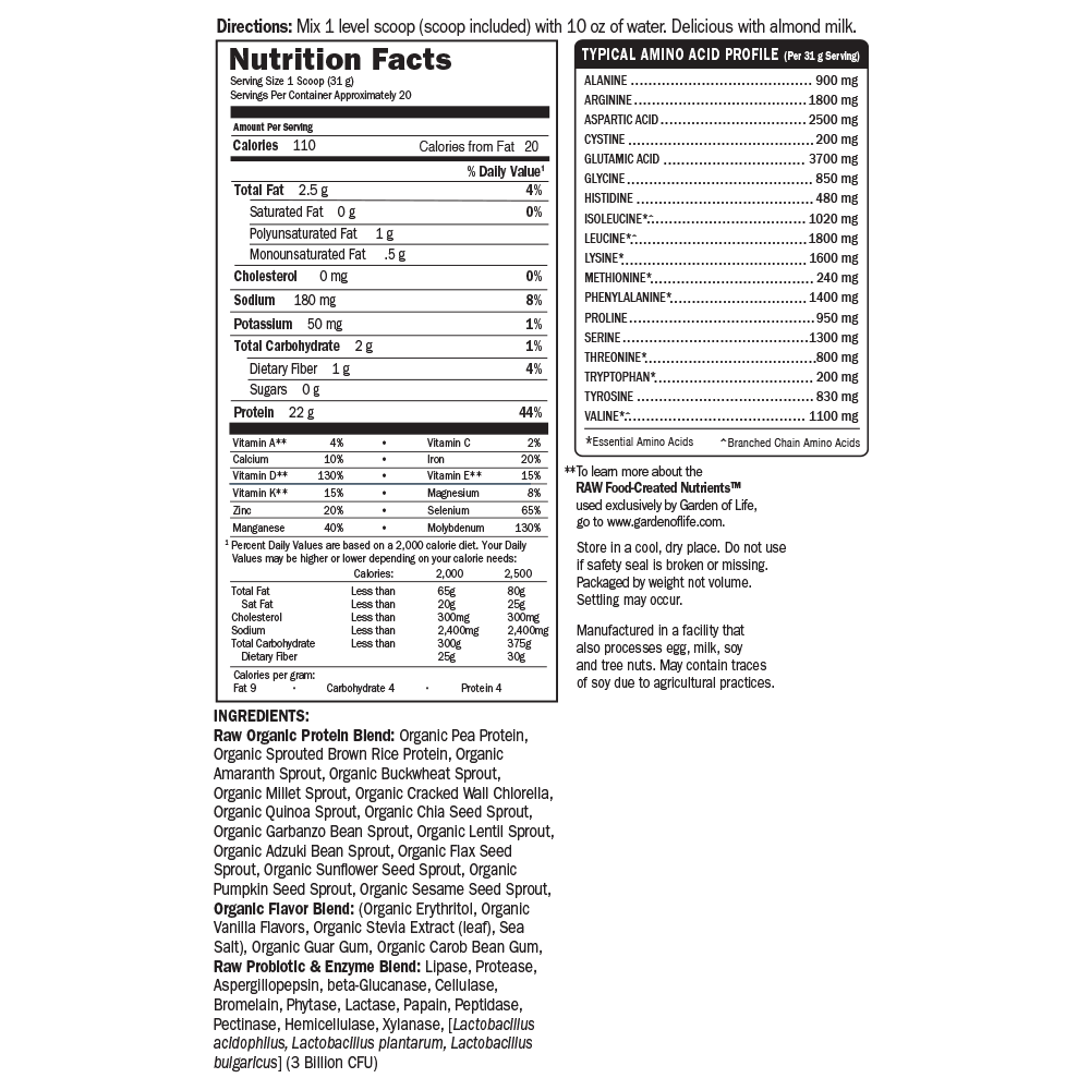 Supplement Facts