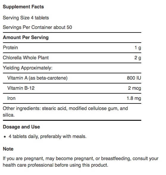Supplement Facts