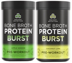 Dr Josh Axe and Jordan Rubins New Bone Broth Protein Burst energizer