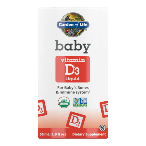 Garden of Life Baby Vitamin D3  1.9 oz Liquid