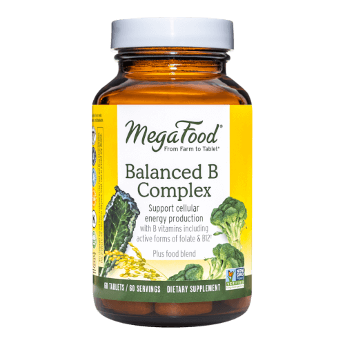 MegaFood Balanced B Complex  60 Tablets