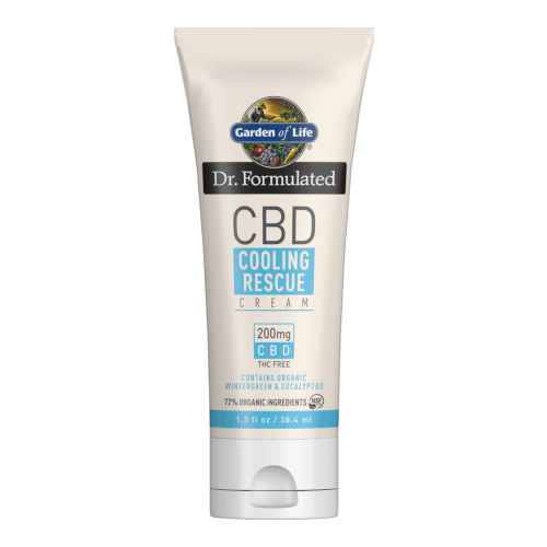 Garden of Life Dr Formulated CBD Cooling Rescue 1.3 fl oz Cream