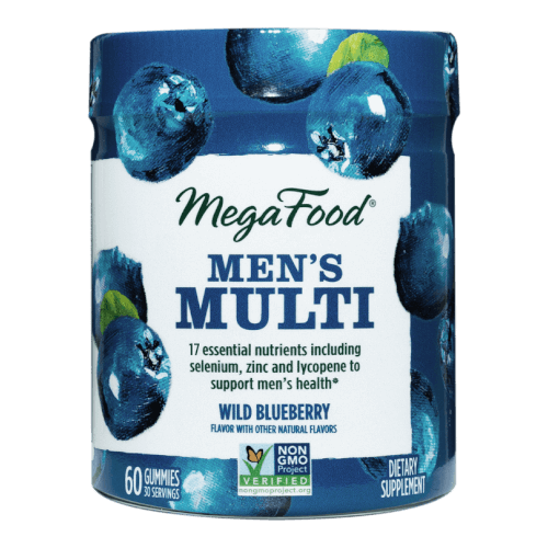 MegaFood Mens Multivitamin Gummy Tropical 60 Gummies