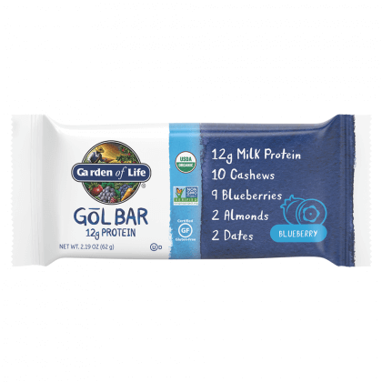 Garden of Life Organic GOL Bars Blueberry 1 Box of 12 Bars