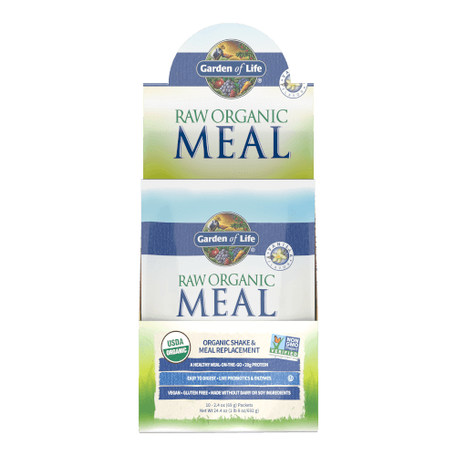 Garden of Life Raw Organic Meal Vanilla 1 Single Serv. Packs