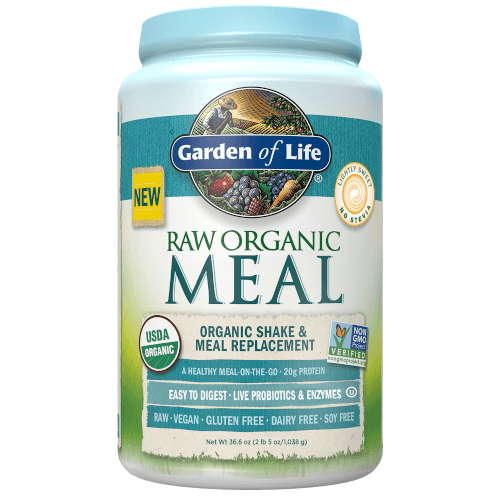 Garden of Life Raw Organic Meal Lightly Sweet 1038 grams powder